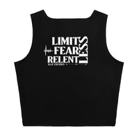 Crop Top - LimitLess, FearLess, RelentLess