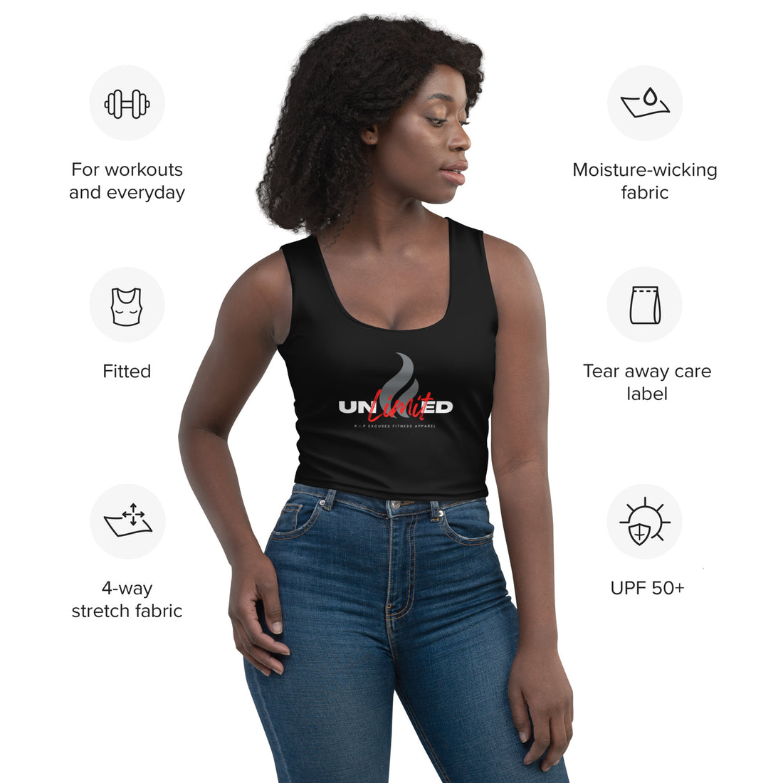 Sleeveless Crop Top - UnLIMITed