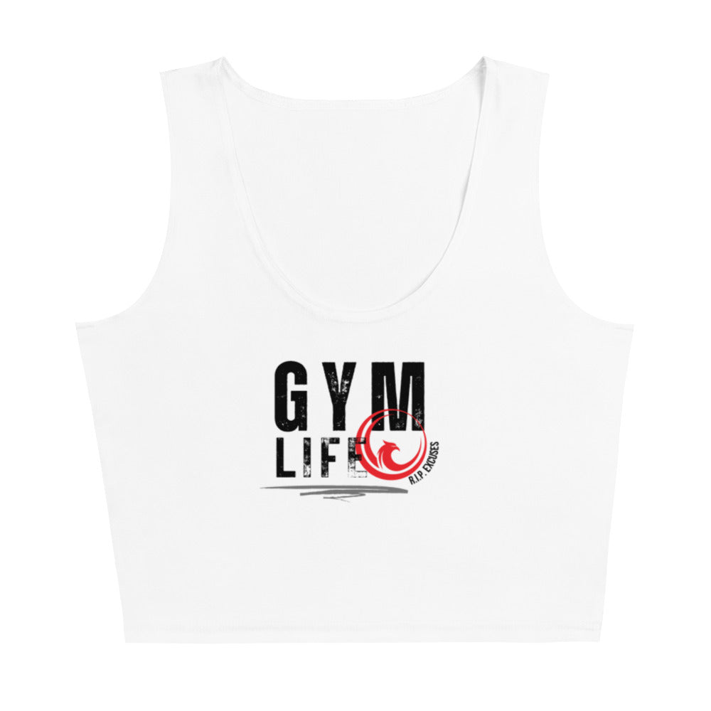 Sleevless Crop Top - Gym Life