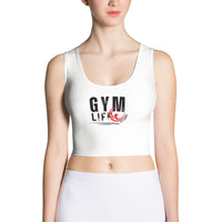 Sleevless Crop Top - Gym Life