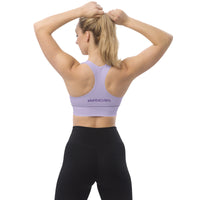 Longline Sports Bra - Love