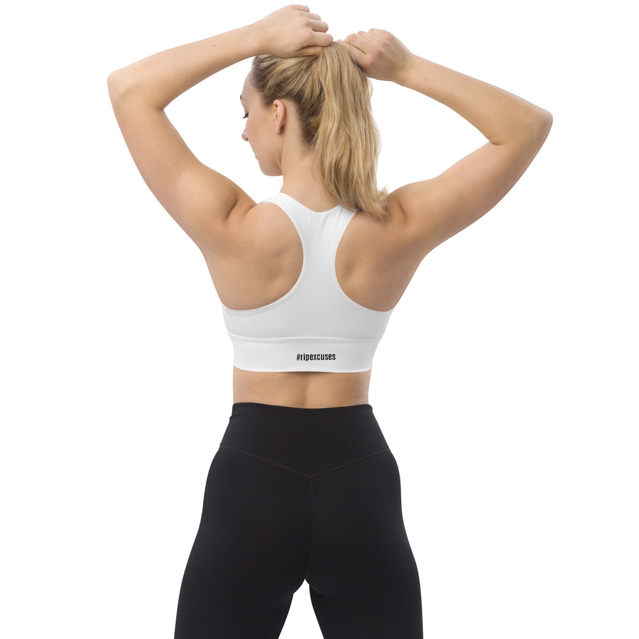 Longline Sports Bra - Fear-Limit-Relent_LESS