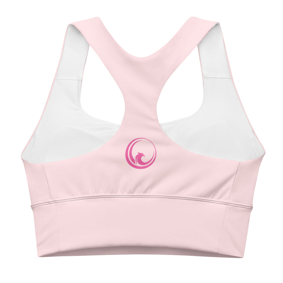 Longline Sports Bra - WHO SAYS GIRLS CAN'T FIGHT?