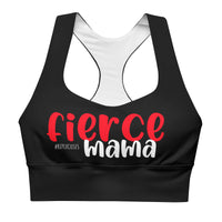 Longline sports bra - Fierce Mama