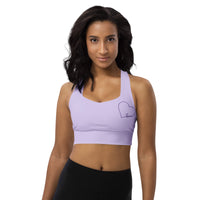 Longline Sports Bra - Love