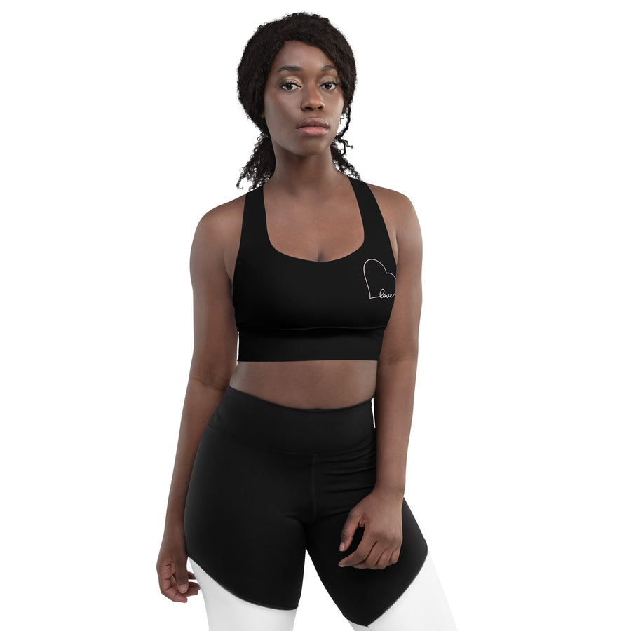 Longline Sports Bra - A Mothers Love