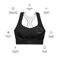 Longline Sports Bra - A Mothers Love