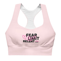 Longline Sports Bra - Fear-Limit-Relent_LESS