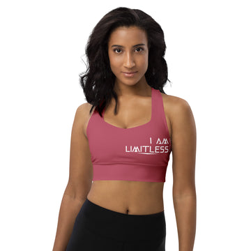 Longline Sports Bra - I am Limitless