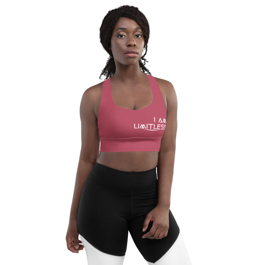 Longline Sports Bra - I am Limitless