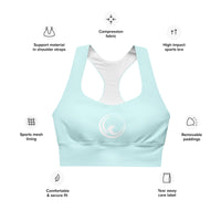 Longline Sports Bra - Phoenix Rising