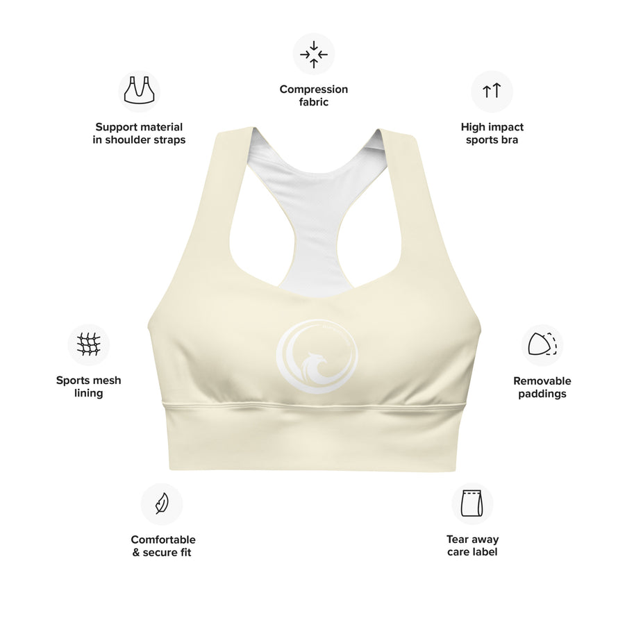 Longline Sports Bra - Phoenix Rising