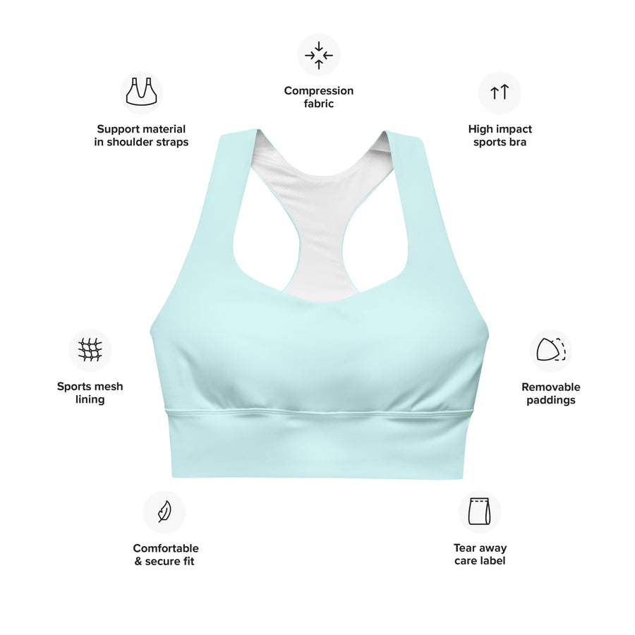 Longline Sports Bra - Phoenix Rising