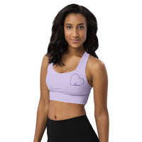 Longline Sports Bra - Love