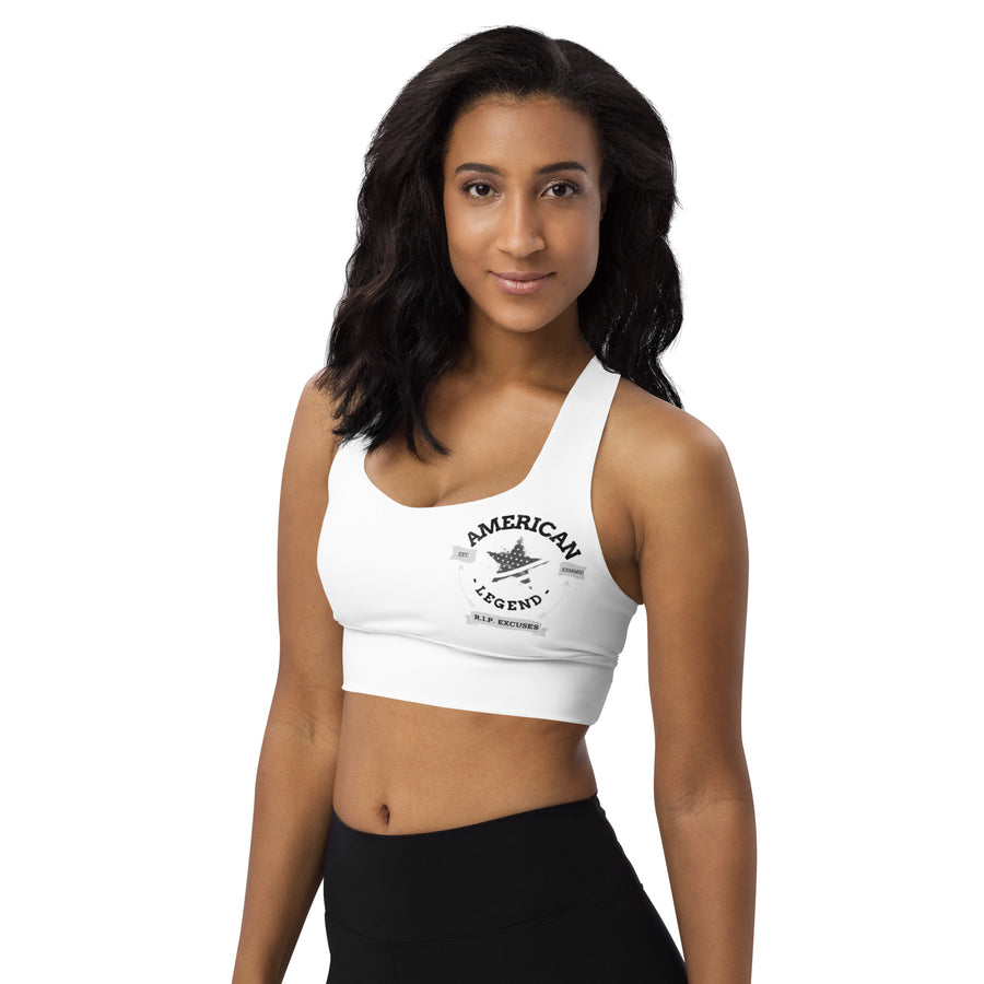 Longline Sports Bra - American Legend