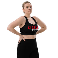 Longline sports bra - Fierce Mama