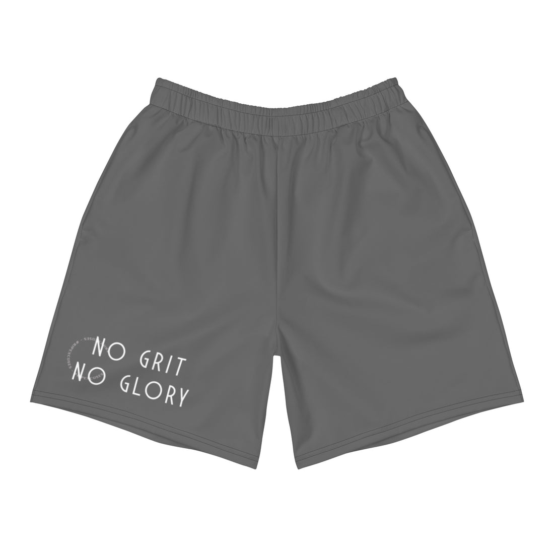 Men's Athletic Shorts - No Grit No Glory