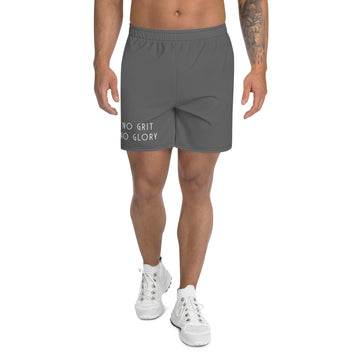 Men's Athletic Shorts - No Grit No Glory