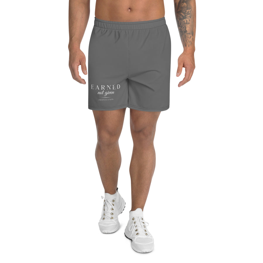 Men's Athletic Shorts - Earned Not Given