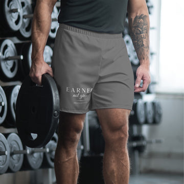 Men's Athletic Shorts - Earned Not Given