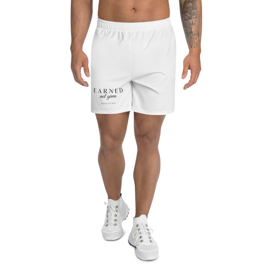 Men's Athletic Shorts - Earned Not Given