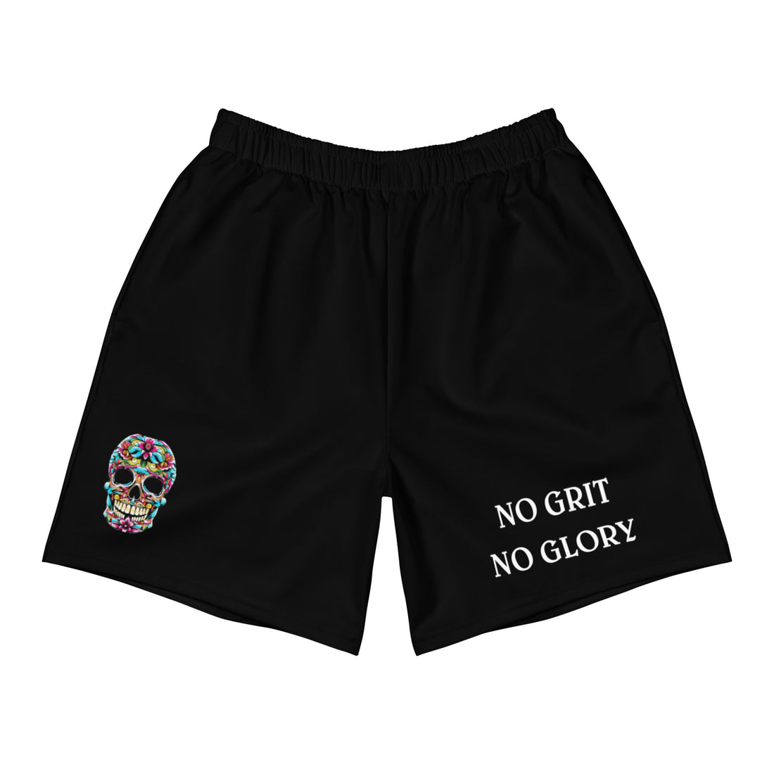 Men's Athletic Shorts - No Grit No Glory