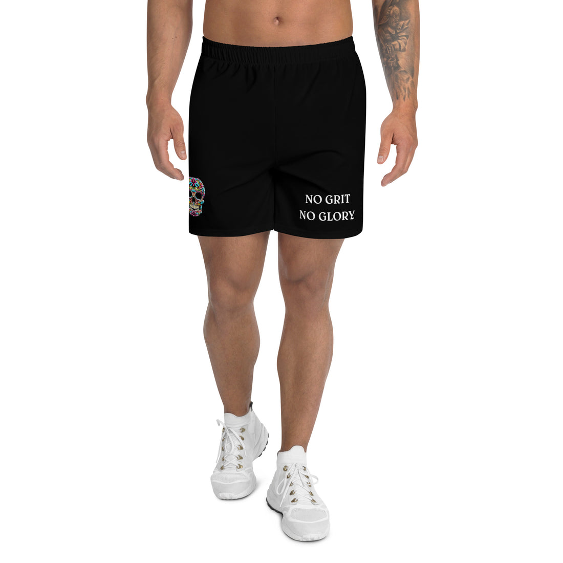 Men's Athletic Shorts - No Grit No Glory