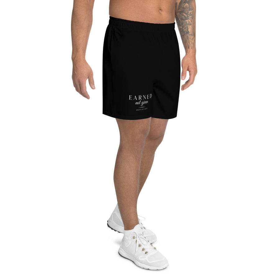 Men's Athletic Shorts - Earned Not Given