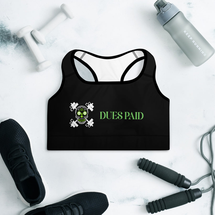 Padded Sports Bra - Dues Paid