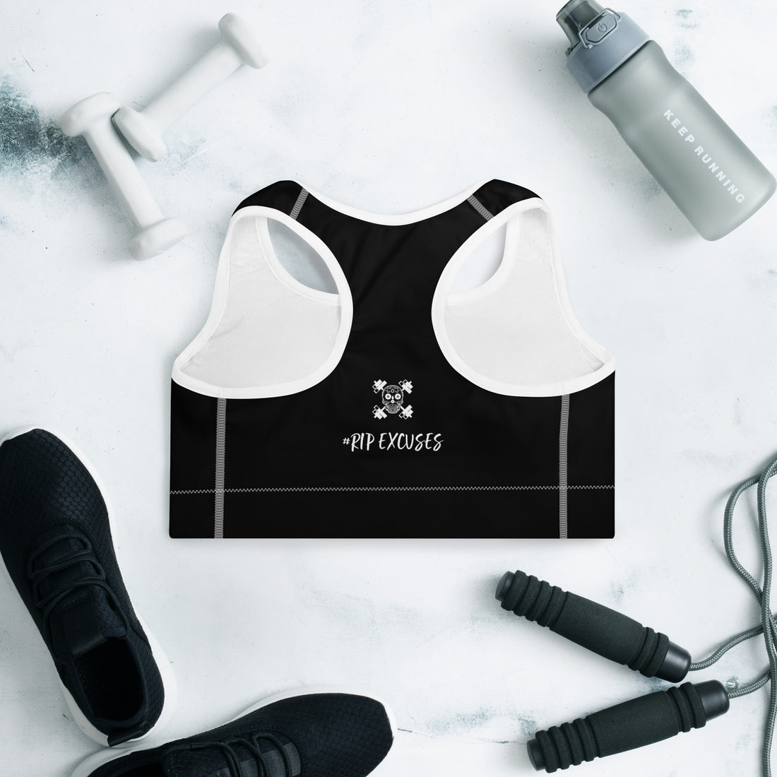 Sports Bra - #RIP Excuses