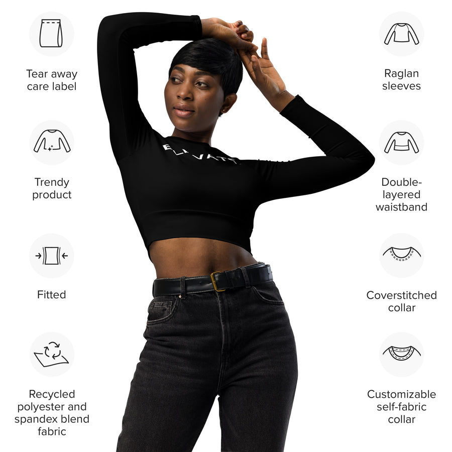 Long Sleeve Crop - ELEVATE