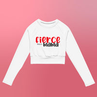 Long-sleeve Crop Top - Fierce Mama