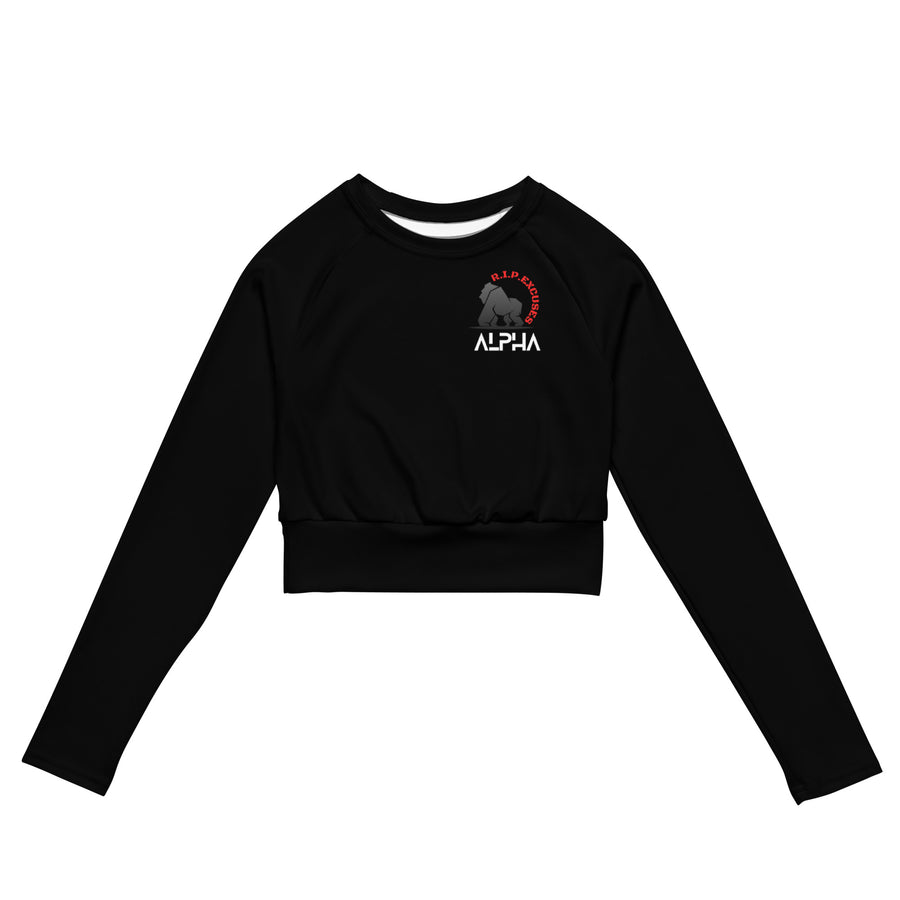 Long-sleeve Crop Top - ALPHA