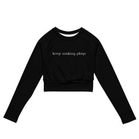 Long Sleeve Crop - Keep Making Plays