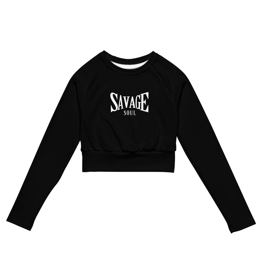 Long Sleeve Crop - Savage Soul