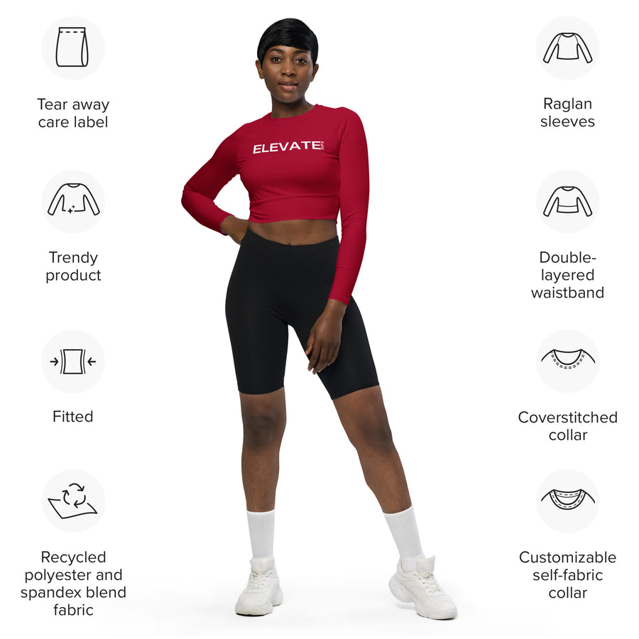 Long Sleeve Crop - ELEVATE