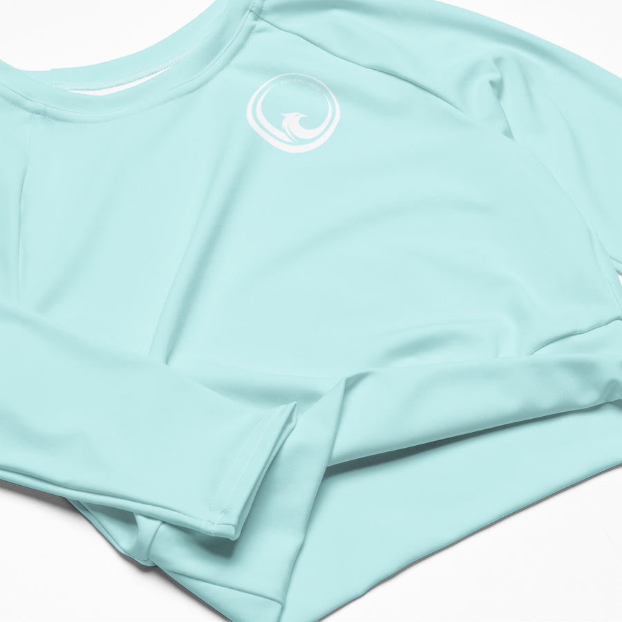 Long Sleeve Crop Top - Phoenix Rising