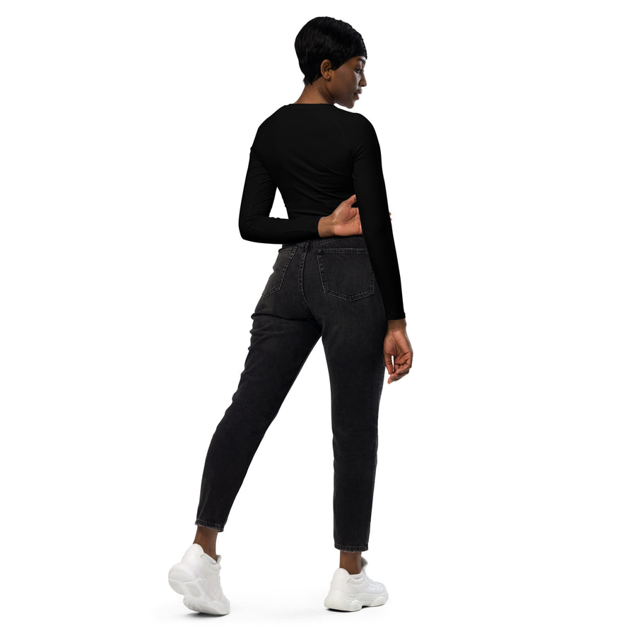 Long-sleeve Crop Top - ALPHA