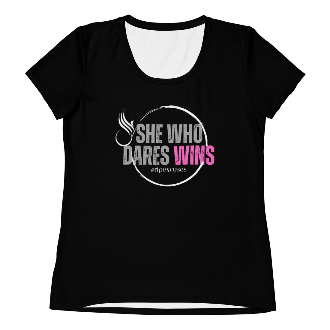 Women's Athletic Tee - She Who Dares