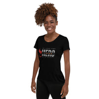 Women's Athletic Tee - Be your own Hero