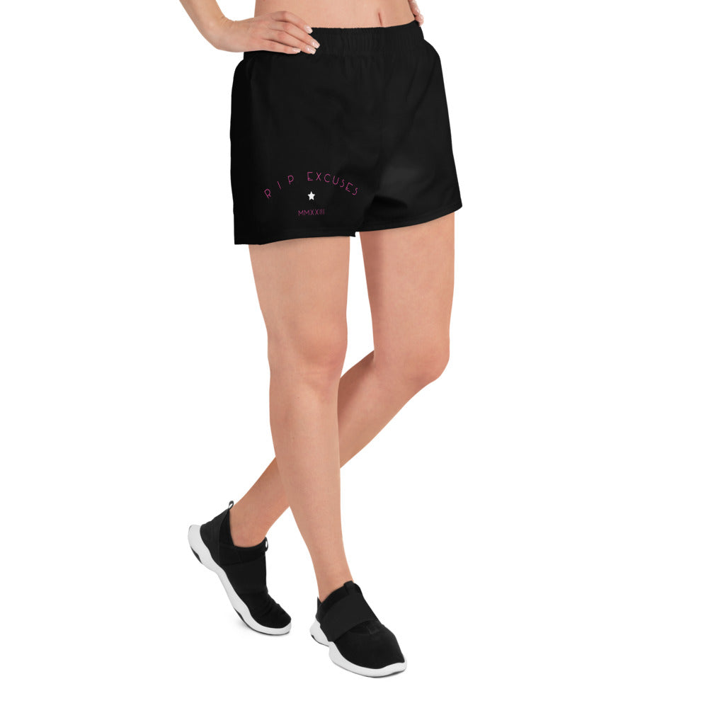 Women’s Athletic Shorts - Vintage #RIP Excuses