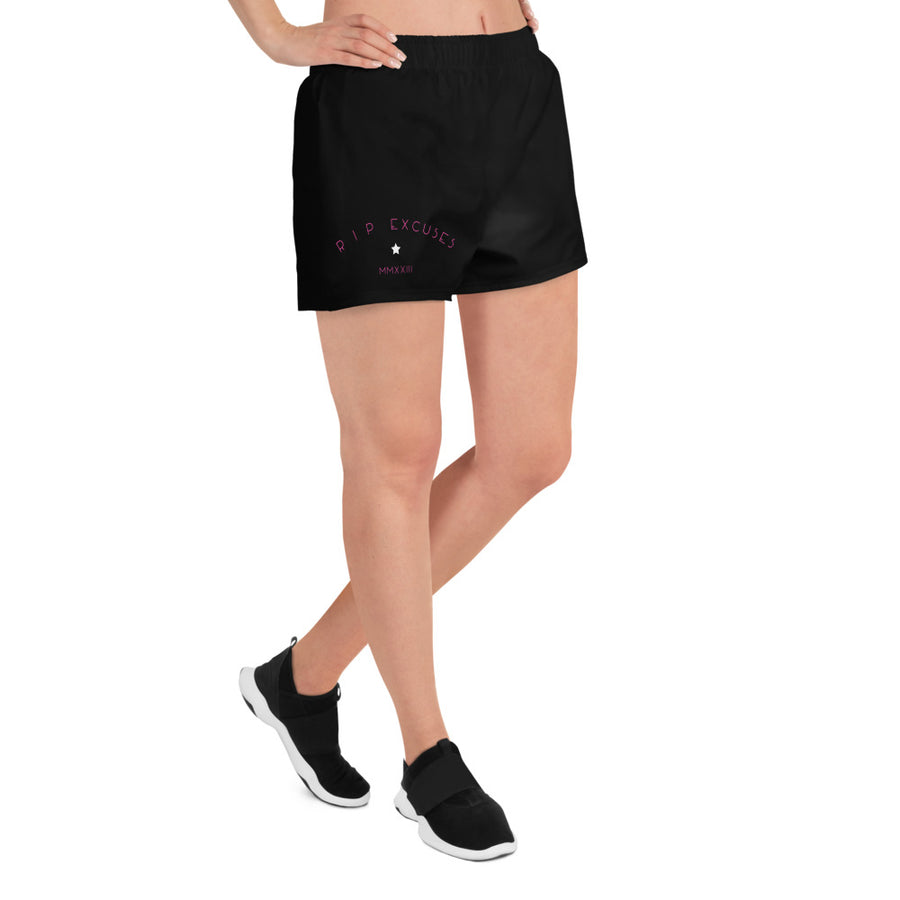 Women’s Athletic Shorts - Vintage #RIP Excuses