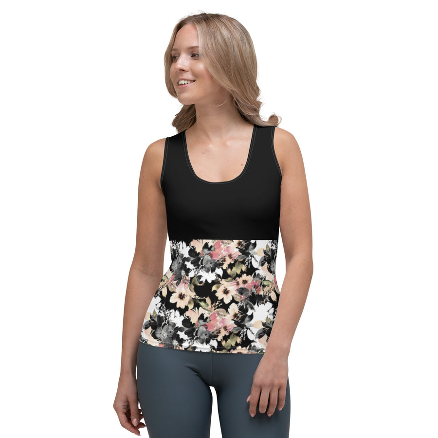 Sleeveless Top - Floral