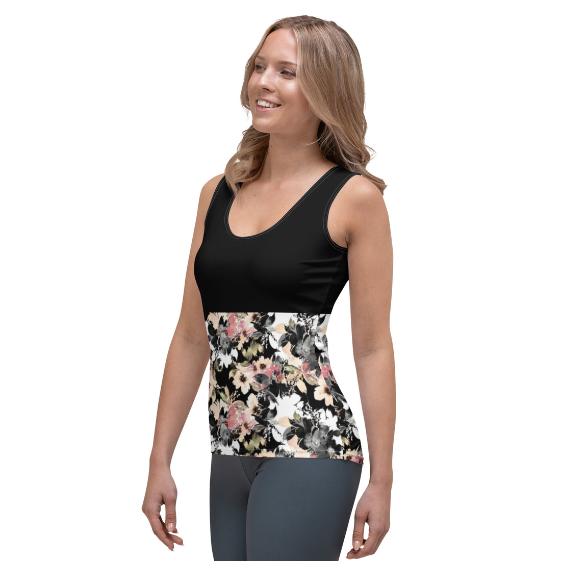 Sleeveless Top - Floral