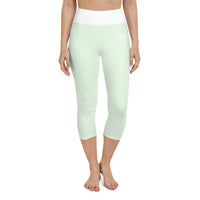 Yoga Capri Leggings - Phoenix Rising