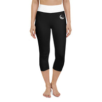 Yoga Capri Leggings - Phoenix Rising