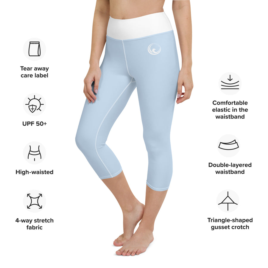 Yoga Capri Leggings - Phoenix Rising