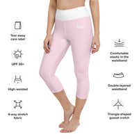 Yoga Capri Leggings - Phoenix Rising