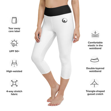 Yoga Capri Leggings - Phoenix Rising