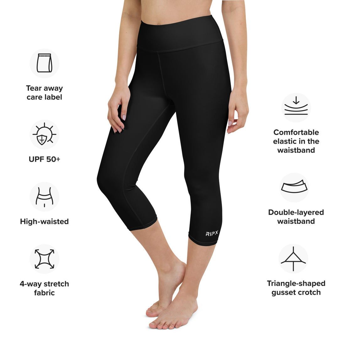 Yoga Capri Leggings - RIPX